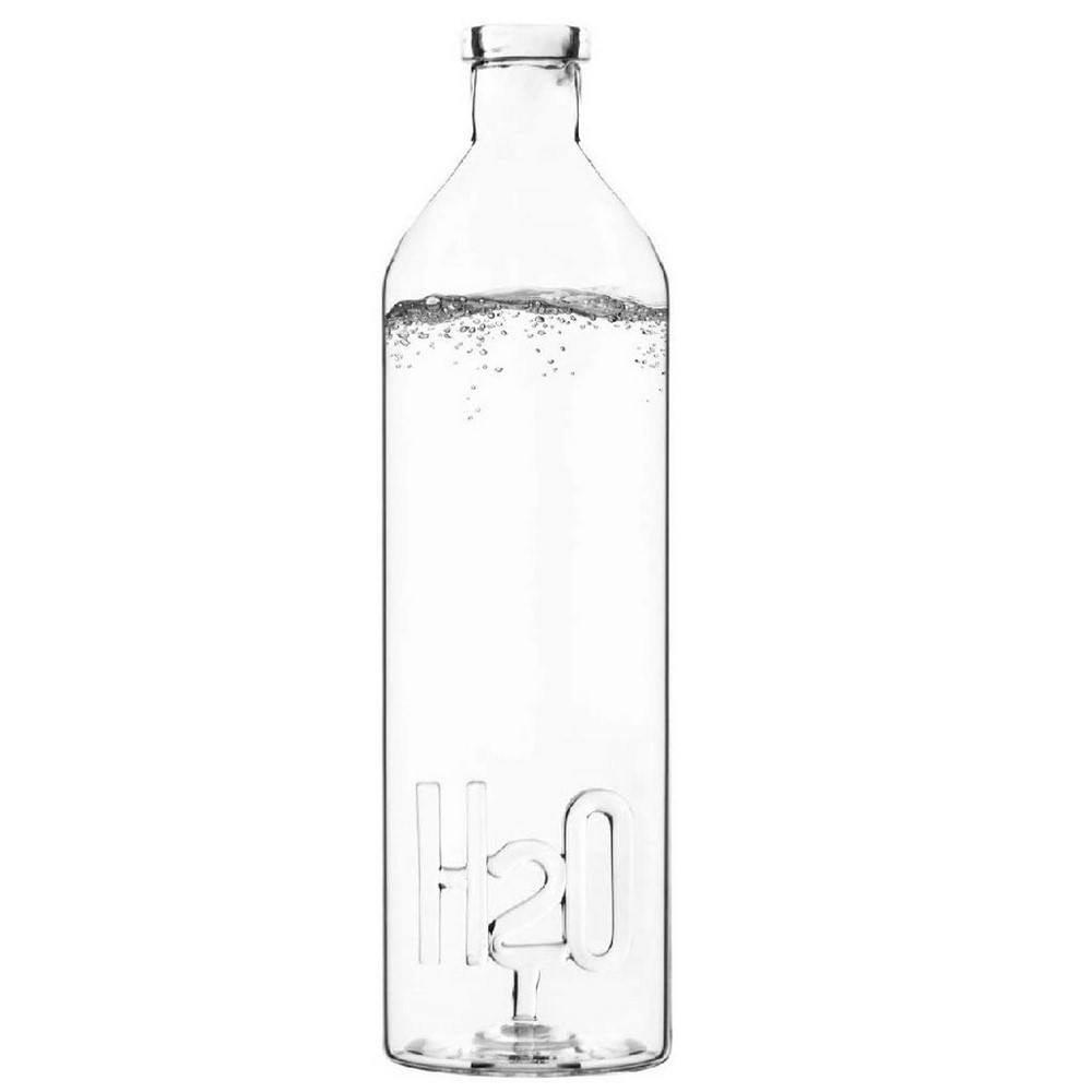 Balvi 24620 bottiglia acqua vetro borosilicato H2o L. 1,2